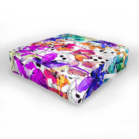 Holly Sharpe Lost In Botanica 1 Outdoor Floor Cushion