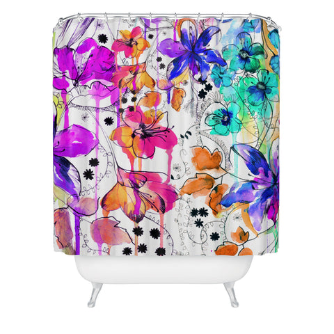 Holly Sharpe Lost In Botanica 1 Shower Curtain
