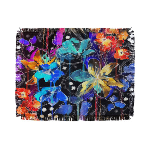 Holly Sharpe Lost In Botanica 2 Throw Blanket