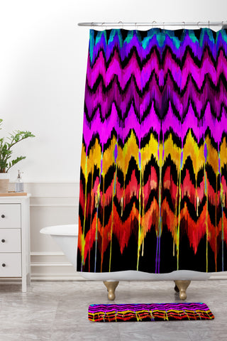 Holly Sharpe Navajo Haven Shower Curtain And Mat