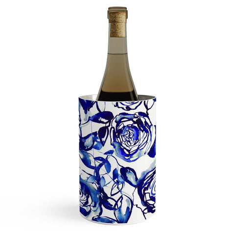Holly Sharpe Painted Blue Wine Chiller