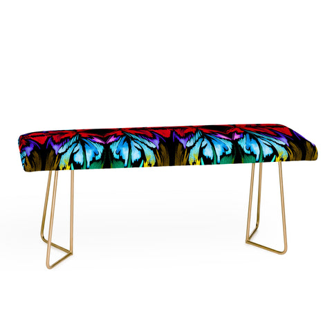 Holly Sharpe Parrot Patterns Bench