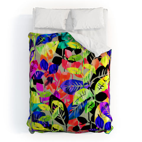 Holly Sharpe Rainbow Jungle Comforter