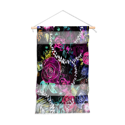 Holly Sharpe Rose Garden at Night Wall Hanging Portrait