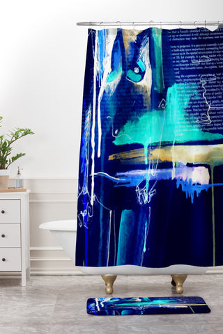 Holly Sharpe Sense Two Shower Curtain And Mat