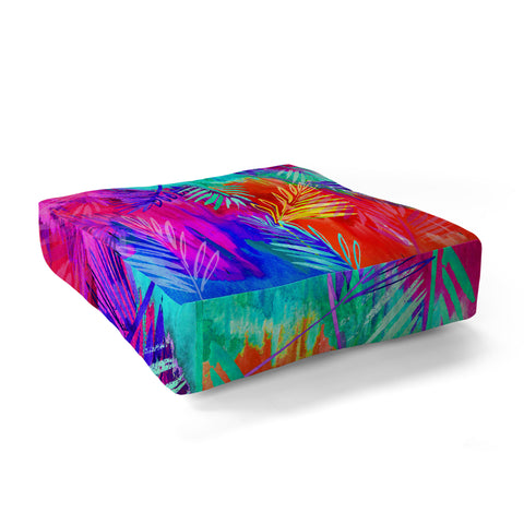 Holly Sharpe Tropical Heat 01 Floor Pillow Square