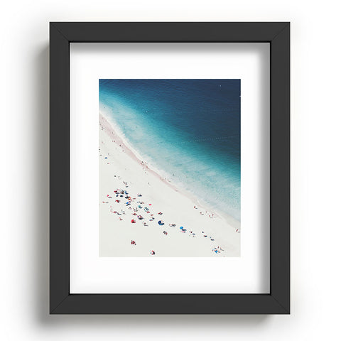 Ingrid Beddoes Beach Midnight Blue Recessed Framing Rectangle