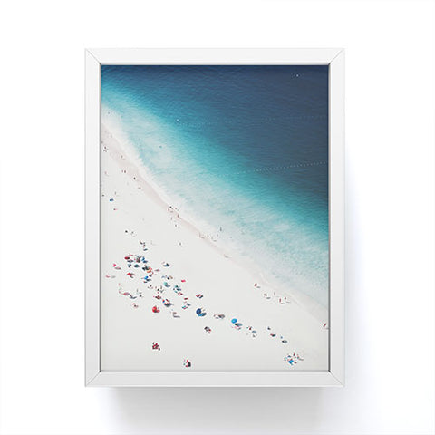 Ingrid Beddoes Beach Midnight Blue Framed Mini Art Print
