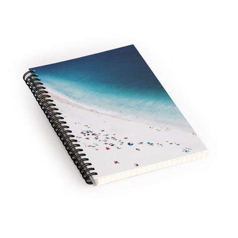 Ingrid Beddoes Beach Midnight Blue Spiral Notebook
