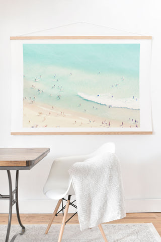 Ingrid Beddoes Beach Summer Fun I Art Print And Hanger