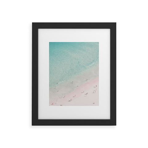 Ingrid Beddoes Beach Summer Love lll Framed Art Print