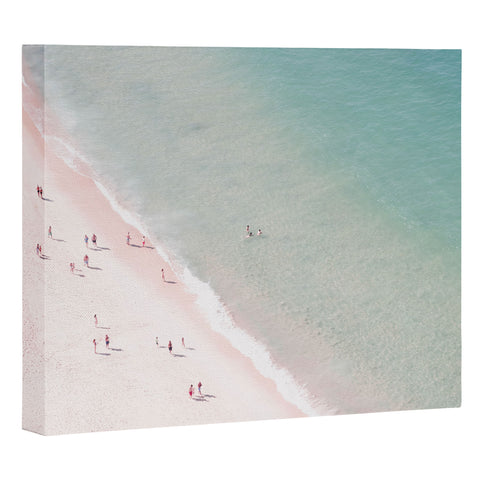 Ingrid Beddoes beach summer of love Art Canvas