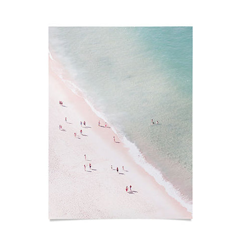 Ingrid Beddoes beach summer of love Poster