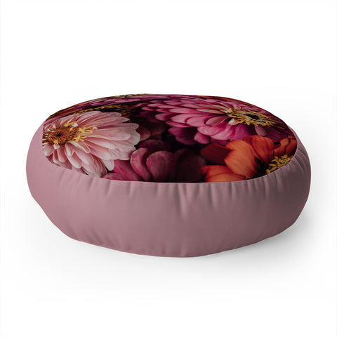 Ingrid Beddoes Bouquetlicious Floor Pillow Round
