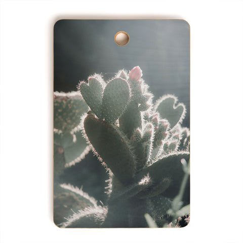 Ingrid Beddoes cactus love Cutting Board Rectangle
