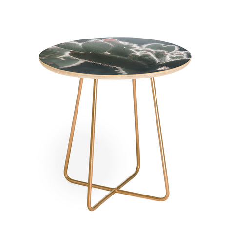 Ingrid Beddoes cactus love Round Side Table
