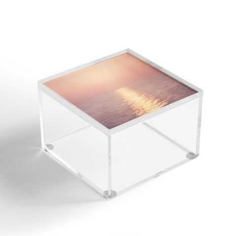 Ingrid Beddoes cashmere rose sunset Acrylic Box
