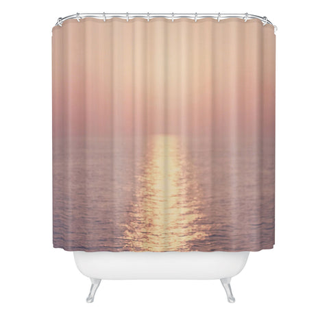 Ingrid Beddoes cashmere rose sunset Shower Curtain