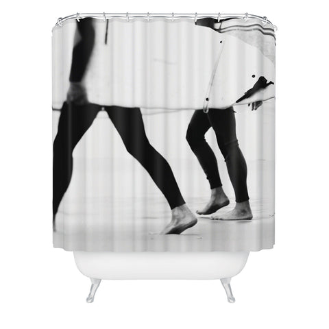 Ingrid Beddoes Catch a Wave Shower Curtain