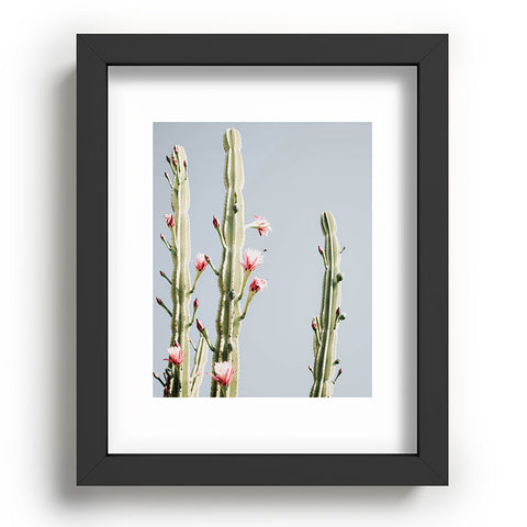 Ingrid Beddoes Cereus Cactus Blush Desert Cactus Recessed Framing Rectangle