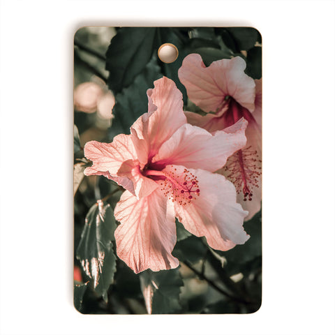 Ingrid Beddoes Hibiscus Flowers Cutting Board Rectangle