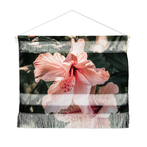 Ingrid Beddoes Hibiscus Flowers Wall Hanging Landscape