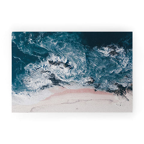 Ingrid Beddoes I love the sea Welcome Mat