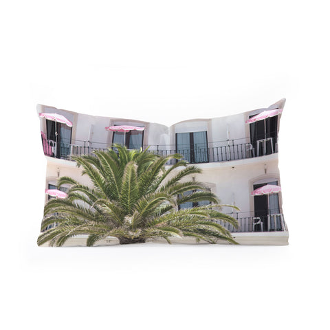 Ingrid Beddoes Life in Pink Oblong Throw Pillow