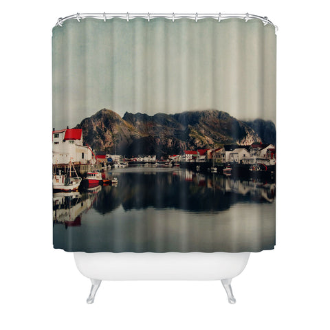 Ingrid Beddoes Mountain Living Shower Curtain