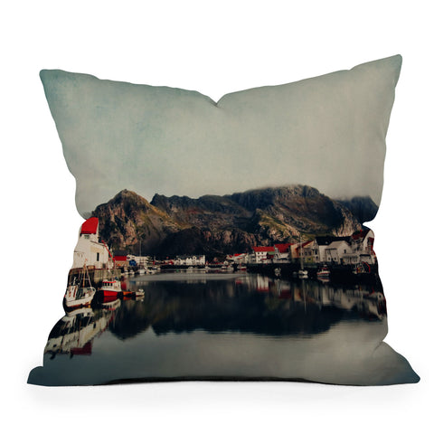 Ingrid Beddoes Mountain Living Throw Pillow