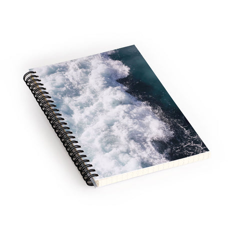 Ingrid Beddoes Ocean Storm Spiral Notebook