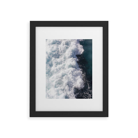 Ingrid Beddoes Ocean Storm Framed Art Print