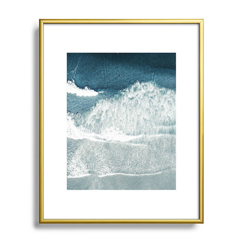 Ingrid Beddoes Ocean Surfers Metal Framed Art Print
