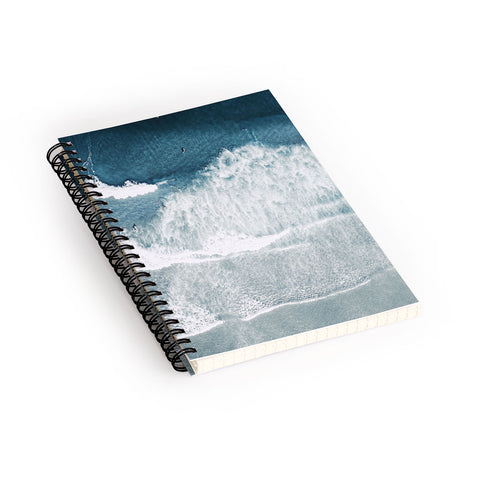 Ingrid Beddoes Ocean Surfers Spiral Notebook