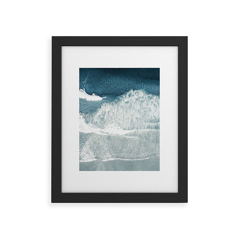 Ingrid Beddoes Ocean Surfers Framed Art Print