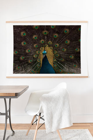 Ingrid Beddoes Peacock and proud III Art Print And Hanger