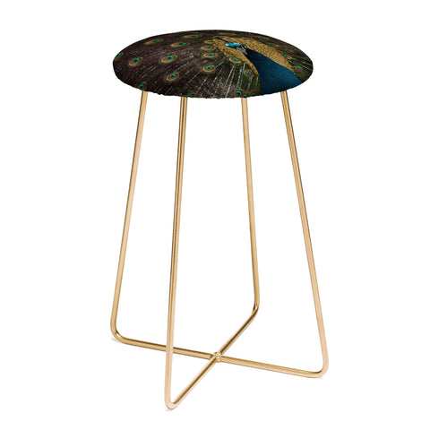 Ingrid Beddoes Peacock and proud III Counter Stool