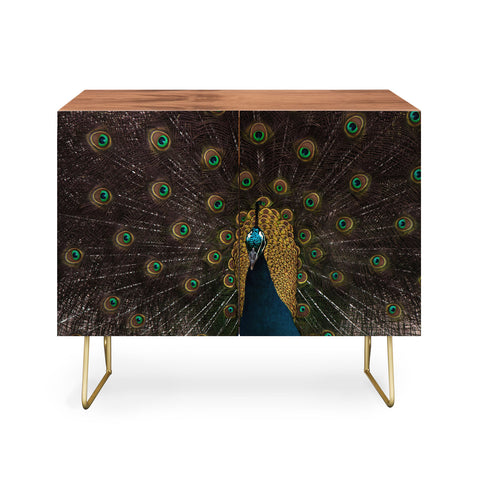 Ingrid Beddoes Peacock and proud III Credenza