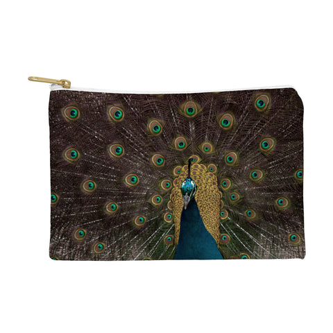 Ingrid Beddoes Peacock and proud III Pouch