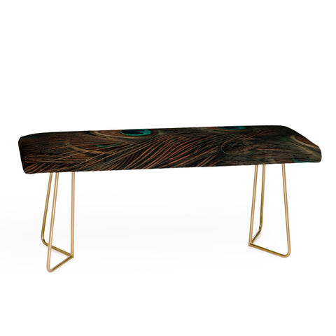Ingrid Beddoes peacock feathers II Bench