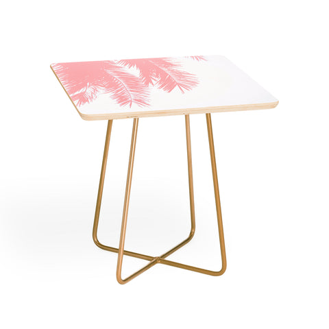 Ingrid Beddoes Pink chiffon palm Side Table