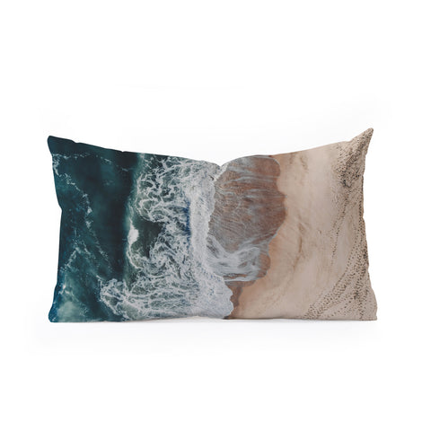 Ingrid Beddoes Sands of Gold Oblong Throw Pillow