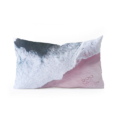 Ingrid Beddoes Sea Heart and Soul Oblong Throw Pillow