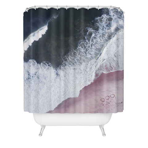Ingrid Beddoes Sea Heart and Soul Shower Curtain