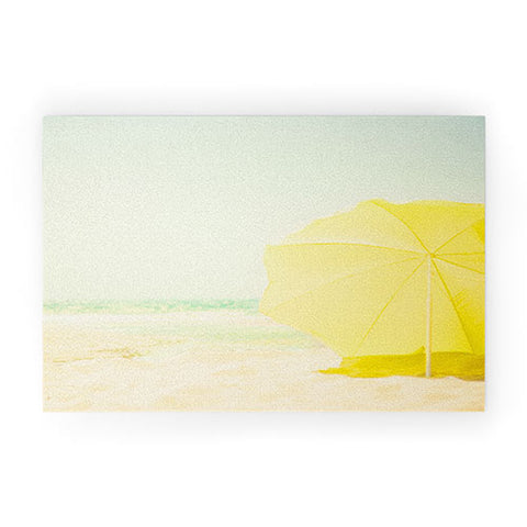 Ingrid Beddoes Summer Yellow I Welcome Mat