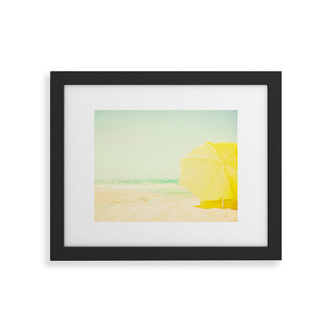 Ingrid Beddoes Summer Yellow I Framed Art Print