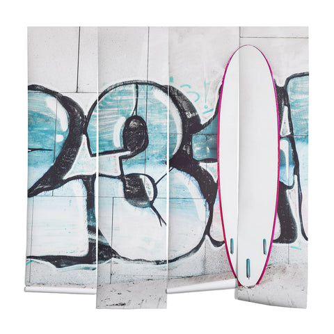 Ingrid Beddoes Surf Board 1 Wall Mural