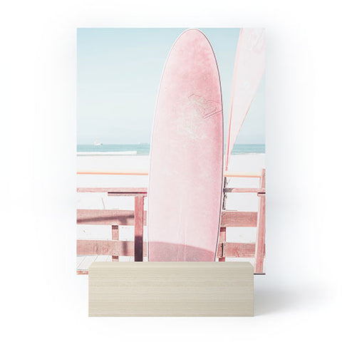 Ingrid Beddoes Surf Board 2 Mini Art Print