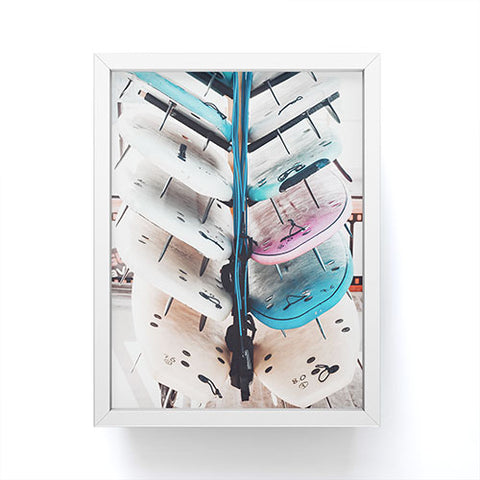 Ingrid Beddoes Surf Board 3 Framed Mini Art Print