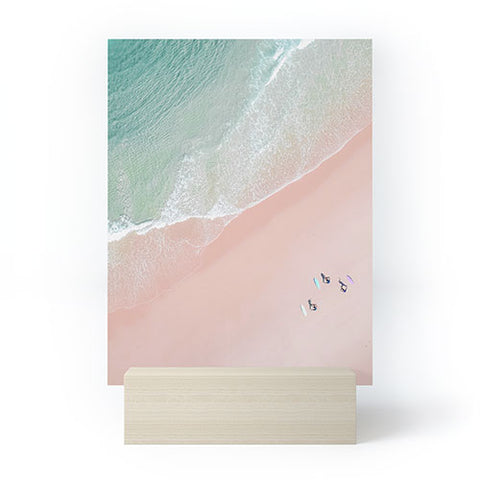 Ingrid Beddoes Surf Yoga Mini Art Print